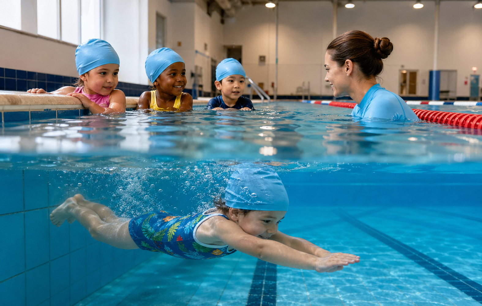 3 Years Plus Swimming Lessons CA