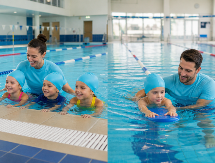 Small Group vs 1 to 1 Swimming Lessons Which Is Best For Your Child